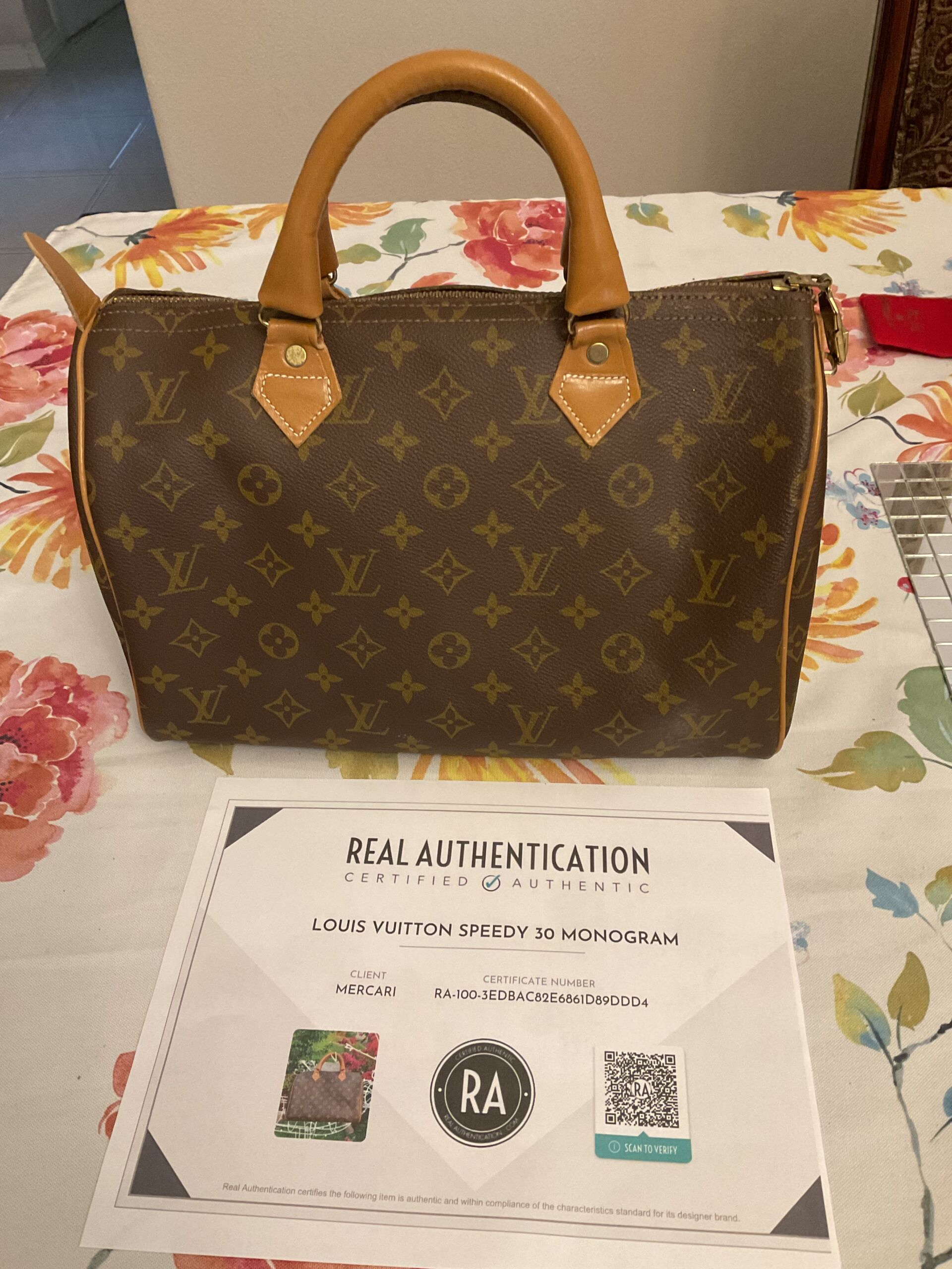 Louis Vuitton Speedy 30 Monogram Handbag From The 80’s
